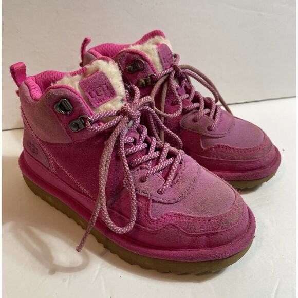 UGG Other - UGG Girls Size 2 Pink Raspberry Highland Hi Heritage boots